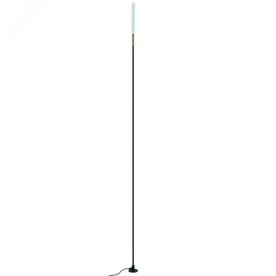 Светильник уличный светодиодный, 1W, DC24V, 3000K, черный/золотой DH2101, 15*15*1393