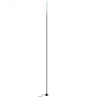 Светильник уличный светодиодный, 1W, DC24V, 3000K, черный/золотой DH2101, 15*15*1393