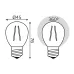 Лампа Gauss Filament Elementary Шар 12W 730lm 2700К Е27 LED 1/10/100