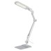 Настольный светильник ЭРА NLED-497-12W-S светодиодный на струбцине и с основанием серебро