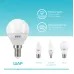 Лампа Gauss Elementary Шар 12W 920lm 4100K Е14 LED 1/10/100
