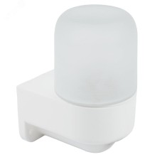 Светильник НББ 01-60-003 152х112х82мм, E27 max 60Вт, угловой пласт. корпус, стекло, IP65, белый