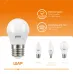 Лампа Gauss Elementary Шар 10W 710lm 3000K Е27 LED 1/10/100