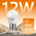 Лампа Gauss Elementary Шар 12W 880lm 3000K Е27 LED 1/10/100