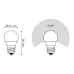 Лампа Gauss Elementary Шар 12W 920lm 4100K Е27 LED 1/10/100