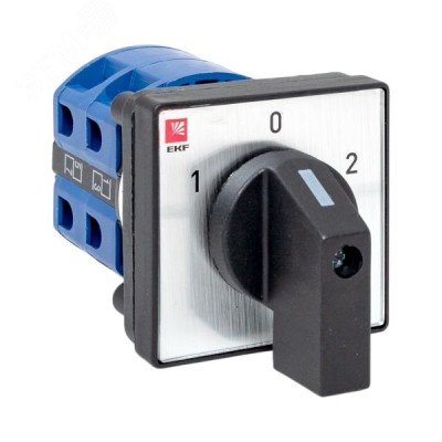 Кулачковый переключатель ПК-1-22 25А 2P ''1-0-2'' EKF PROxima''
