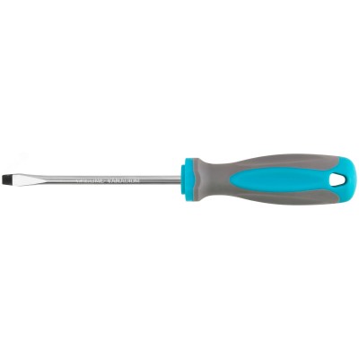 Отвертка, CrV сталь, прорезиненная ручка SL5X100 мм