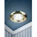 ST3 GD Светильник ЭРА штампованный MR16,12V/220V, 50W золото (200/3000)