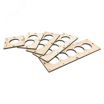 Комплект шаблонов для подрозетников диаметром 68 мм Expert