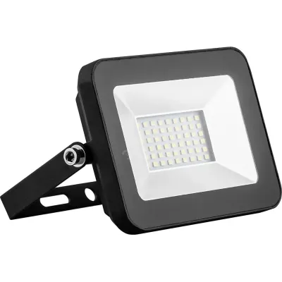 Прожектор светодиодный 2835SMD, 20W 6400K AC220V/50Hz IP65, черный в компактном корпусе, SFL90-20