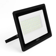 Прожектор светодиодный 2835SMD, 100W 6400K AC220V/50Hz IP65, черный в компактном корпусе, SFL90-100