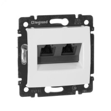 ValenaRJ45к.5 2вых,UTPбел зах