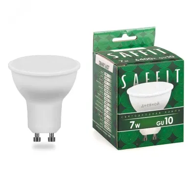 Лампа светодиодная, 7W 230V GU10 6400K MR16, SBMR1607