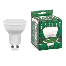 Лампа светодиодная, 9W 230V GU10 4000K MR16, SBMR1609