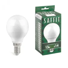 Лампа светодиодная, 13W 230V E14 2700K G45, SBG4513
