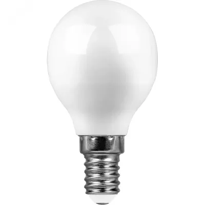 Лампа светодиодная, 13W 230V E14 6400K G45, SBG4513