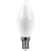 Лампа светодиодная, 7W 230V E14 6400K C37, SBC3707