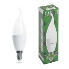 Лампа светодиодная, 15W 230V E14 6400K на ветру C37T, SBC3715