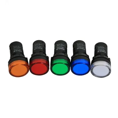 Лампа AD22DS(LED) матрица D22мм белый 24В AC/DC
