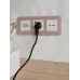BRITE Рамка 3 поста РУ-3-2-Бр стекло дымчатый RE IEK