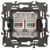 14-3108-04 ЭРА Розетка 2хRJ45, IP20, шампань (10/100/1200)