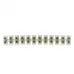 Клеммная колодка 10 mm 10А (уп. 10 шт.) EKF