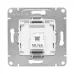 Эпика Механизм розетки RJ45 (cat5) алюминий EKF