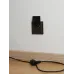BRITE Розетка с заземлением с защитными шторками и крышкой 16А IP44 РСбш10-3-44-БрТБ темная бронза