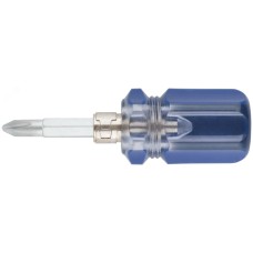 Отвертка с переставным жалом, пластиковая ручка 6x32 мм (PH2/SL6)