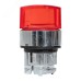 Исполнительный механизм переключателя S4 красный на 2 положения возвратный без фиксации, с подсветкой с короткой ручкой IP65