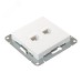 Эпика Механизм розетки RJ45 - 2шт (cat5) белый EKF