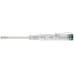 Отвертка индикаторная, белая ручка, 100-500 В, 140 мм