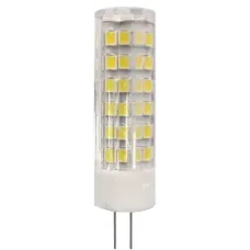 Лампочка светодиодная ЭРА STD LED JC-7W-220V-CER-840-G4 G4 7Вт керамика капсула нейтральный белый свет