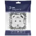 Розетка ЭРА Elegance 14-4108-01 2P+E 16A-250В со шторками с USB type-A+C 5В-3А белый