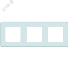 Рамка 3-местная мятный INSPIRIA