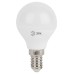 Лампочка светодиодная ЭРА STD LED P45-5W-840-E14 E14 / Е14 5Вт шар нейтральный белый свет
