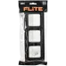 FLITE Рамка 3-местная IP55 Рпро-3-55-ФлЧ черный IEK