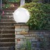 Садово-парковый светильник ЭРА НТУ 01-60-201 шар опаловый на опору / кронштейн IP44 Е27 max60Вт d200mm