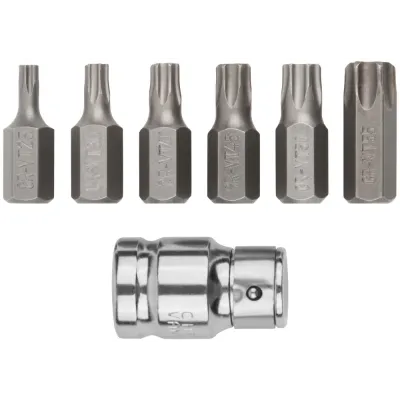 Набор бит ''TORX'' 7 шт CrV
