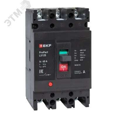 LS125 18кА 3P 40А ProPact EKF