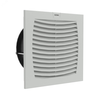 Вентилятор с фильтром ЭМС 200 м3/ч, 230В AC, 204х204 мм, IP54