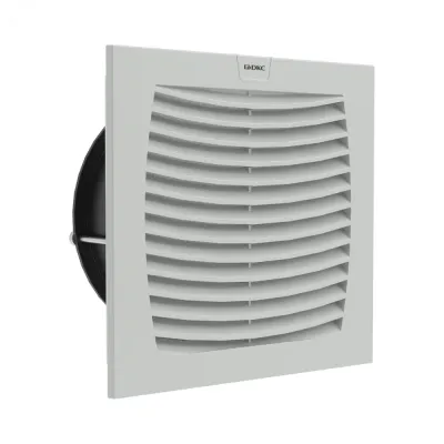 Вентилятор с фильтром ЭМС 200 м3/ч, 230В AC, 204х204 мм, IP54