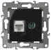 12-3110-06 ЭРА Розетка комбинированная RJ45+TV, IP20, Эра12, чёрный (10/100/3200) 12-3110-06 ЭРА Розетка комбинированная RJ45+TV, IP20, Эра12, чёрный (10/100/3200)