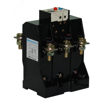 РТТ12-160  47-63А УХЛ4, 660В/50Гц, 1з+1р, автоматический и ручной возврат, IP00, реле тепловое токовое  (ЭТ)