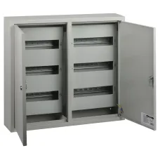 Корпус металлический навесной ЭРА ЩРН-72 2-х дверный (540х600х120) IP31 УХЛЗ серый