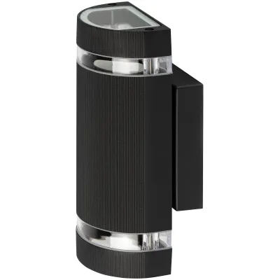 Светильник уличный настенный Адрия GBW-102-BL-0230 230В 2хGU10 max 30Вт IP54 230х100x90мм вверх/вниз