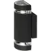 Светильник уличный настенный Адрия GBW-102-BL-0230 230В 2хGU10 max 30Вт IP54 230х100x90мм вверх/вниз Светильник уличный настенный Адрия GBW-102-BL-0230 230В 2хGU10 max 30Вт IP54 230х100x90мм вверх/вниз
