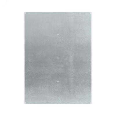 Монтажная панель для цельного навесного шкафа из  фибергласа, металл, 800х600 мм