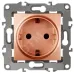 12-2101-14 ЭРА Розетка 2P+E Schuko, 16A-250В, IP20, Эра12, медь (10/100/2500)