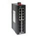 Коммутатор промышленный неуправляемый U-8GX/SFP-8GT, 8 портов 1000Base-X SFP, 8 портов 10/100/1000Base-T(X) RJ45, монтаж на динрейку TSX EKF